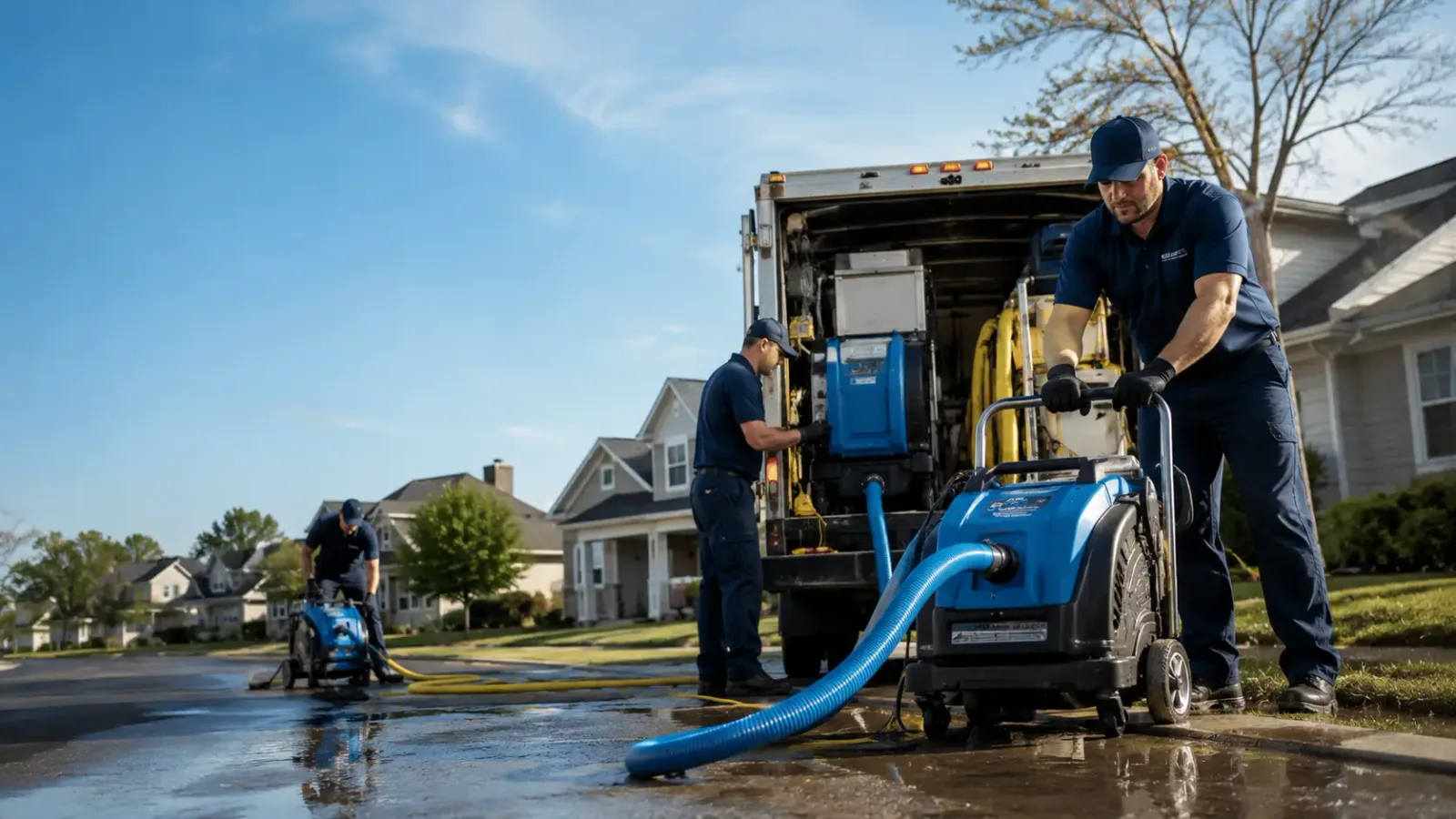 Flood Damage Cleanup in Middlebourne, WV